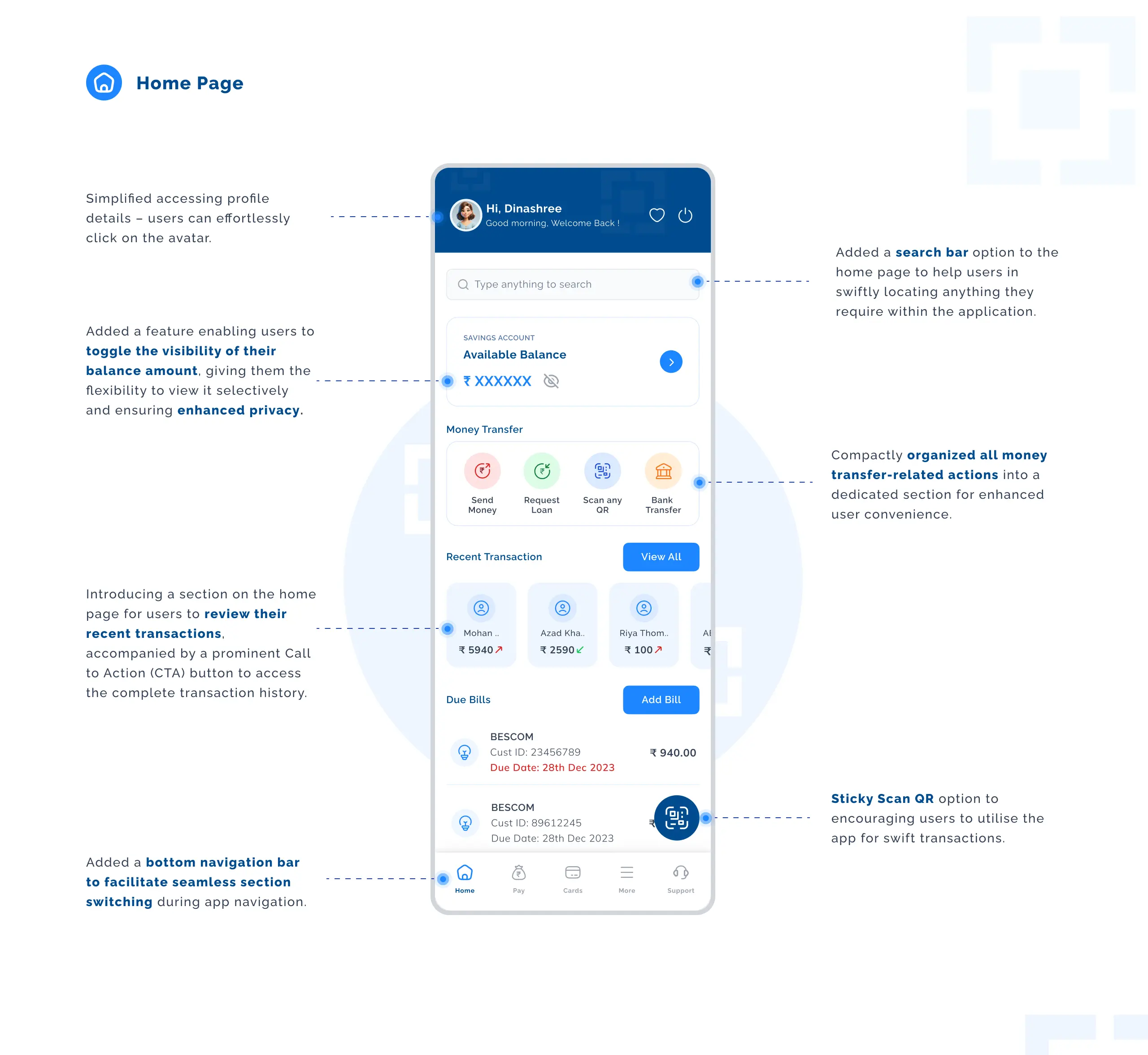 HDFC Bank Redesign - Final Screens - Home Page