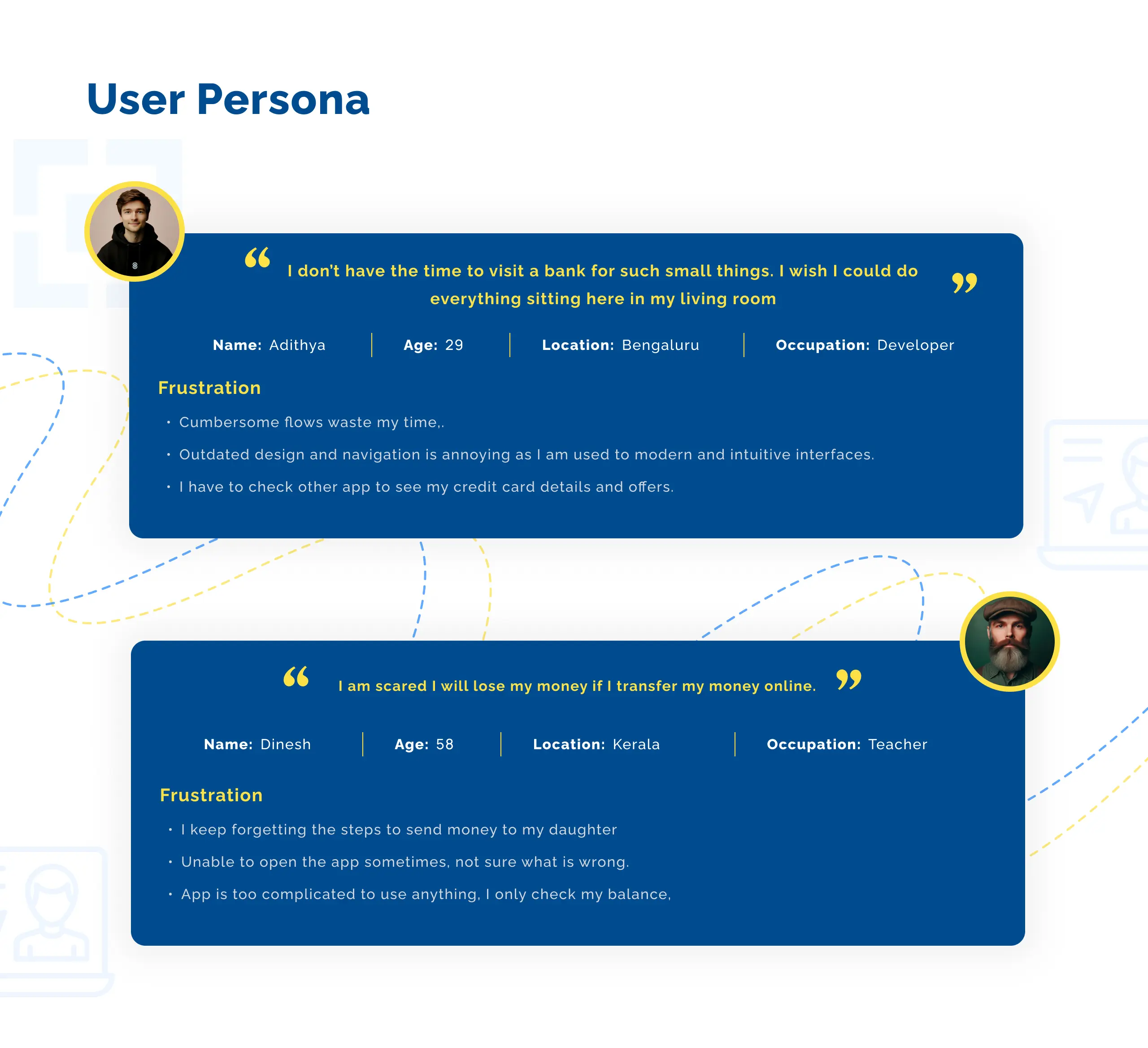 HDFC Bank Redesign - User Persona